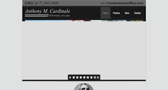 Desktop Screenshot of cardinalelawoffice.com